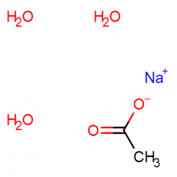 Sodu octan 3 hydrat cz. [6131-90-4]